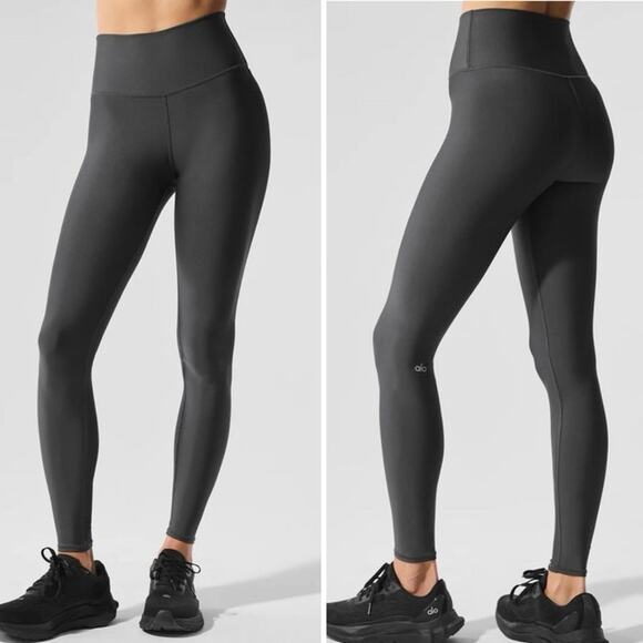 ALO Yoga Anthracite AirliftLeggings - Picture 1 of 6